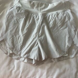 lululemon athletica White Athletic Shorts